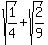 sqrt%281%2F4%29+%2B+sqrt%282%2F9%29