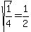 sqrt%281%2F4%29+=+1%2F2