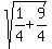 sqrt%281%2F4%2B9%2F4%29