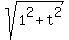 sqrt%281%5E2%2Bt%5E2%29
