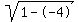 sqrt%281--4%29