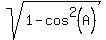 sqrt%281-cos%5E2%28A%29%29