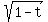 sqrt%281-t%29