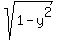 sqrt%281-y%5E2%29