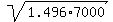 \"sqrt%281.496%2A7000%29\"
