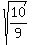 sqrt%2810%2F9%29