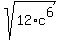 sqrt%2812%2Ac%5E6%29