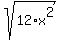 sqrt%2812%2Ax%5E2%29