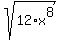 sqrt%2812%2Ax%5E8%29
