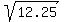 sqrt%2812.25%29