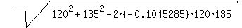 sqrt%28120%5E2%2B135%5E2-2%2A%28-0.1045285%29%2A120%2A135%29