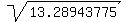 sqrt%2813.28943775%29