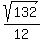 sqrt%28132%29%2F12