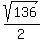 sqrt%28136%29%2F2