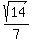 sqrt%2814%29%2F7