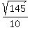 sqrt%28145%29%2F10