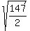 sqrt%28147%2F2%29