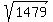 sqrt%281479%29
