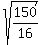 sqrt%28150%2F16%29