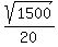 sqrt%281500%29%2F20
