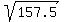 sqrt%28157.5%29