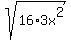 sqrt%2816%2A3x%5E2%29