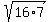 sqrt%2816%2A7%29