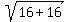 sqrt%2816%2B16%29
