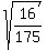 sqrt%2816%2F175%29