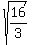 sqrt%2816%2F3%29