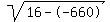 sqrt%2816--660%29
