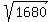 sqrt%281680%29