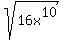 sqrt%2816x%5E10%29