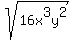 sqrt%2816x%5E3y%5E2%29