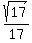 sqrt%2817%29%2F17