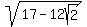 sqrt%2817-12sqrt%282%29%29+