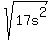 sqrt%2817s%5E2%29