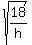 sqrt%2818%2Fh%29%29%5E2