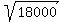 sqrt%2818000%29