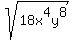 sqrt%2818x%5E4y%5E8%29