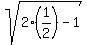 sqrt%282%281%2F2%29-1%29