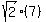 sqrt%282%29%287%29