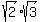 sqrt%282%29%2Asqrt%283%29
