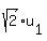 sqrt%282%29%2Au%5B1%5D