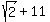 sqrt%282%29%2B11