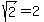 sqrt%282%29=2