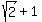 sqrt%282%29+%2B+1