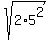 sqrt%282%2A5%5E2%29