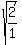 sqrt%282%2F1%29