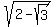 sqrt%282+-+sqrt%283%29%29